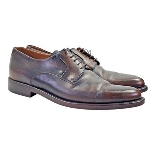 SUTOR MANTELLASSI  Brown Leather Men's Loafers Dress Shoes UK 8.5/US 9.5